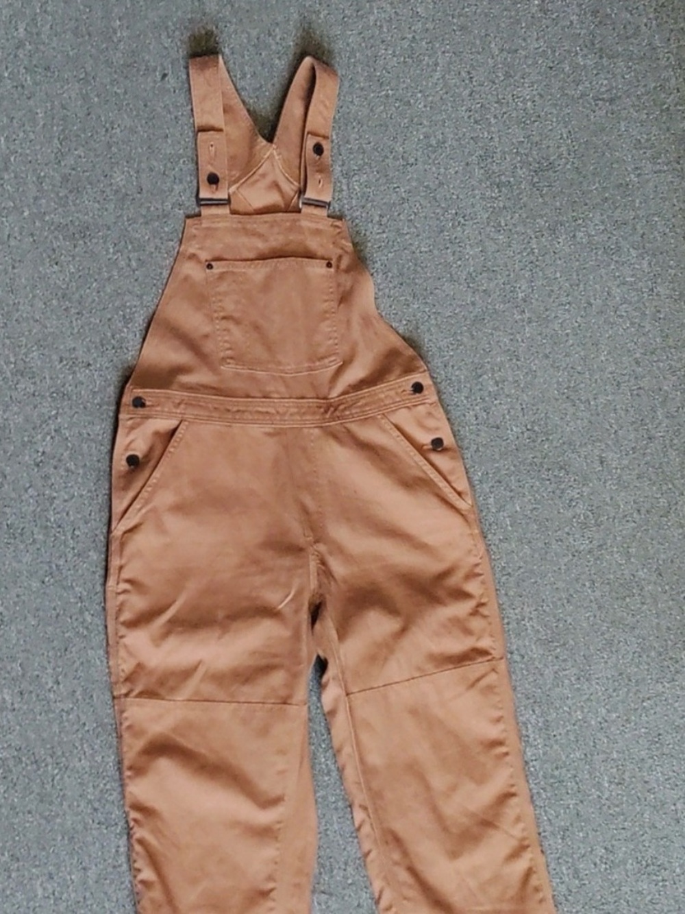 Patagonia Rust Brown Women’s Denim Overalls